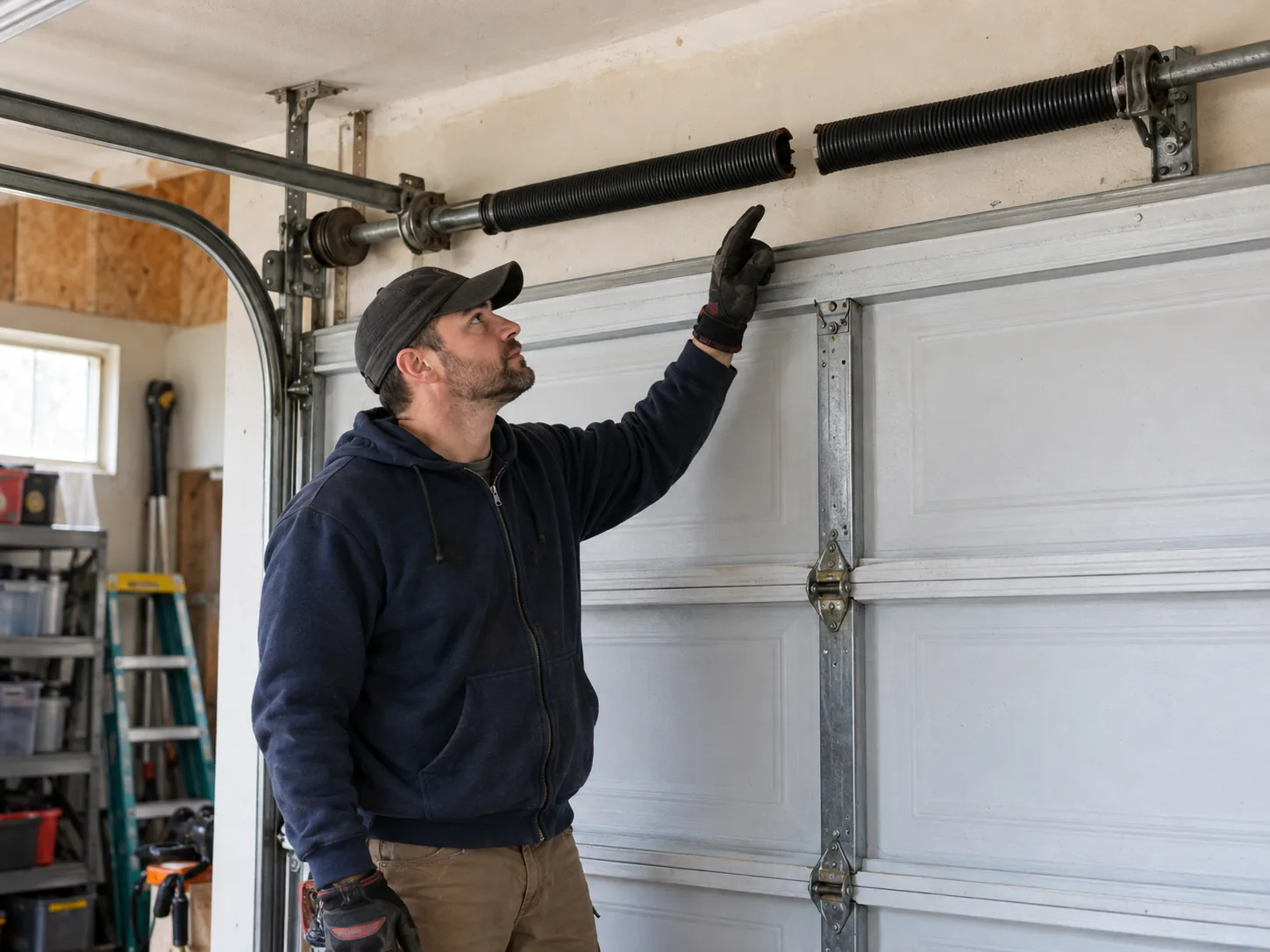 Broken Garage Door Springs in Parker, TX in Allen