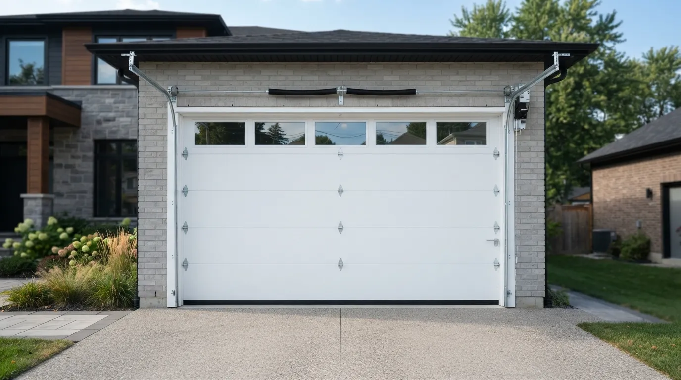 New garage door installed on an Allen, Texas home