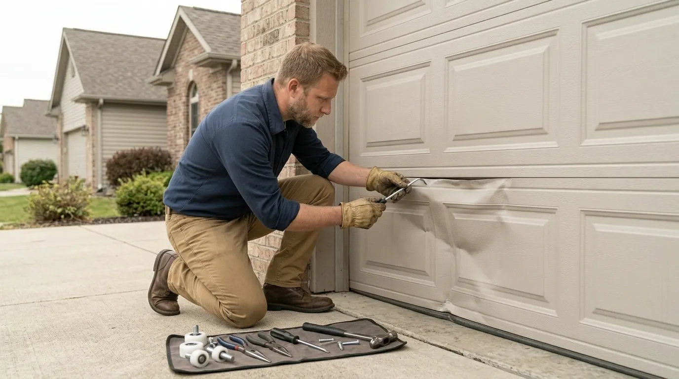Garage Door Repair for Melissa Homes in Allen