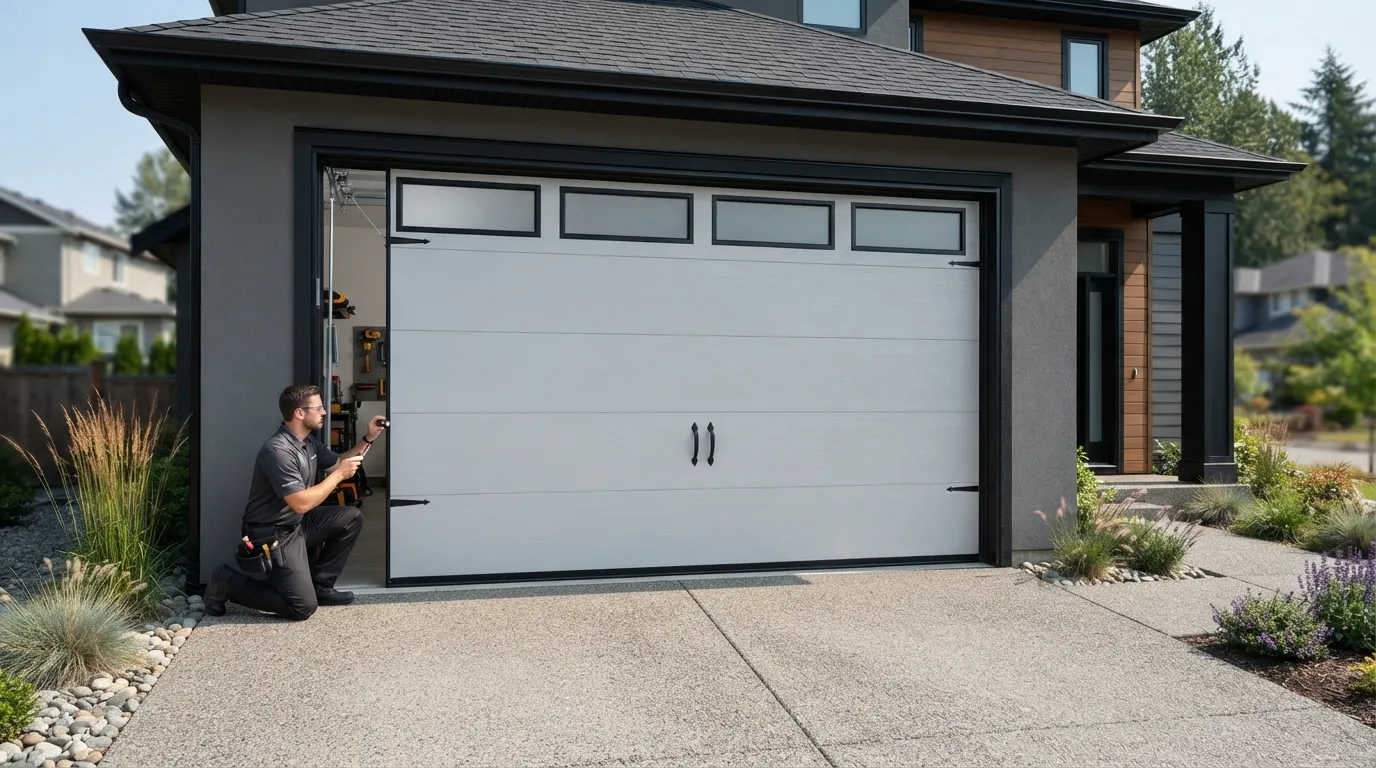 New Garage Door Installation for Melissa Homes in Allen
